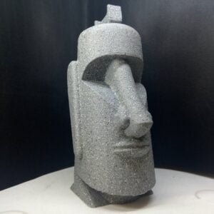 Moai Head Easter Island Sculpture Headset Hanger