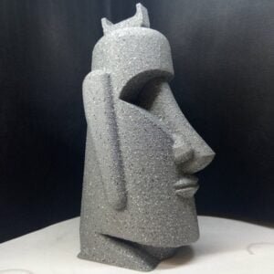 Moai Head Easter Island Sculpture Headset Hanger