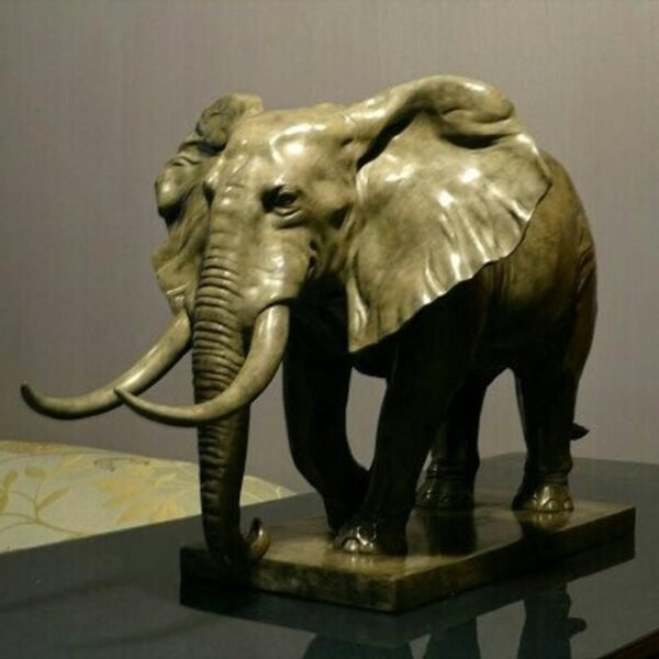 Elephant - Bronze Crafts Ornament Handmade For Home And Office Decoration
