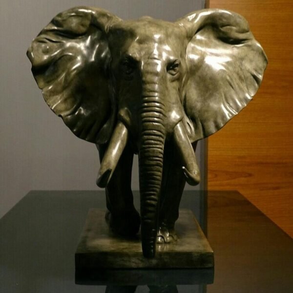 Elephant - Bronze Crafts Ornament Handmade For Home And Office Decoration