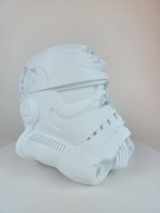 3D Printed 8" Star Wars Inspired Deathtrooper Stormtrooper Skull Model Display