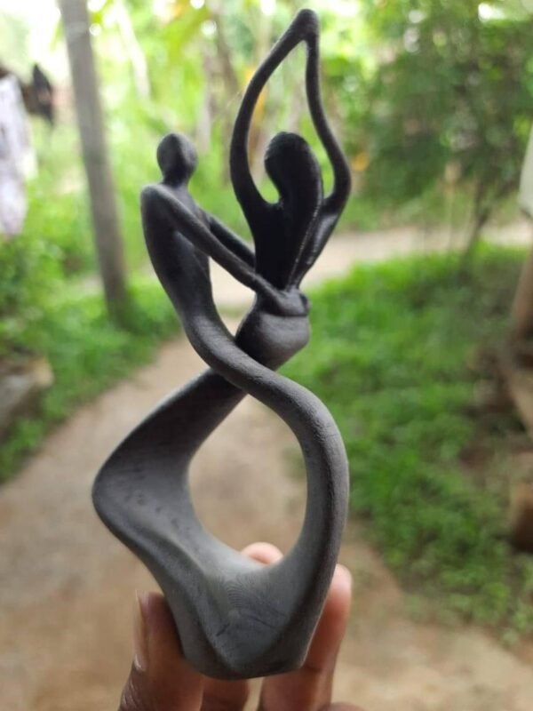 Dancing Couple statue, personalized wedding gift for couple, love couple statue, romantic couple, Handmade Statue