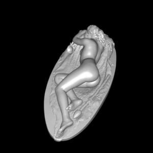 Bacchante Sleeping Sculpture Home Decoration Replica 3d Printed Figurine Statuette