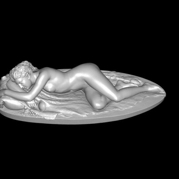 Bacchante Sleeping Sculpture Home Decoration Replica 3d Printed Figurine Statuette