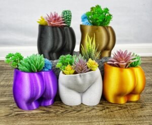 Butt Planter Booty Pot Woman Body Vase