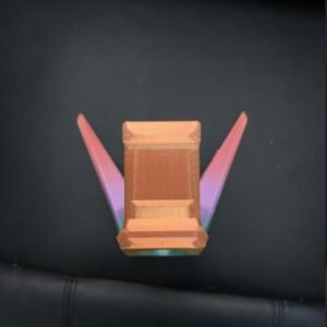 SPECIAL ADDITION Headphone Stand RAINBOW VARIANT Minimalistic Headphone Stand is a heavy-duty universal headphones stand. While weighing about 167 gm; the sturdy infill, one-piece construction, and even weight distribution allow it to support even the heaviest sets of headphones with ease.