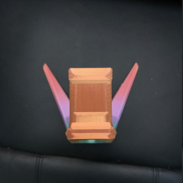 SPECIAL ADDITION Headphone Stand RAINBOW VARIANT Minimalistic Headphone Stand is a heavy-duty universal headphones stand. While weighing about 167 gm; the sturdy infill, one-piece construction, and even weight distribution allow it to support even the heaviest sets of headphones with ease.