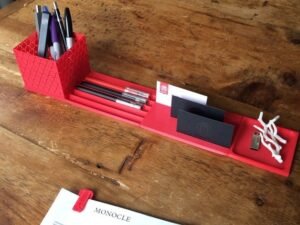 Compact Desk Organizer | Minimalistic Office Setup Deco