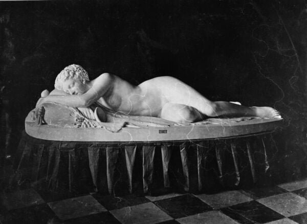 3D printed Sleeping Bacchante