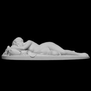 3D printed Sleeping Bacchante