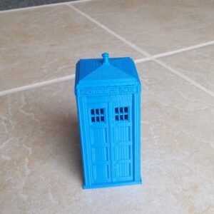 Doctor Who Tardis 3D Printed Hollow