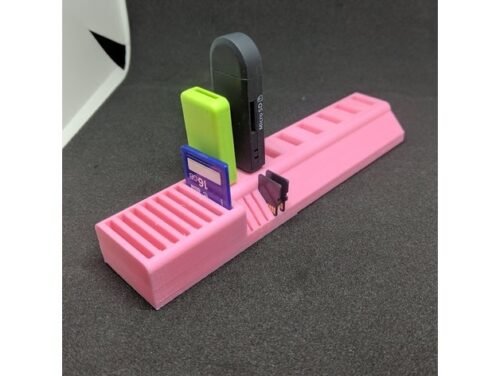 SD Card, Micro SD Cardholder, USB Pendrive holder, Flash drive Storage Case