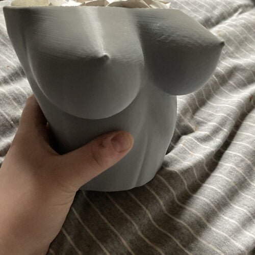 Boob Planter Feminine Torso Planter Pot