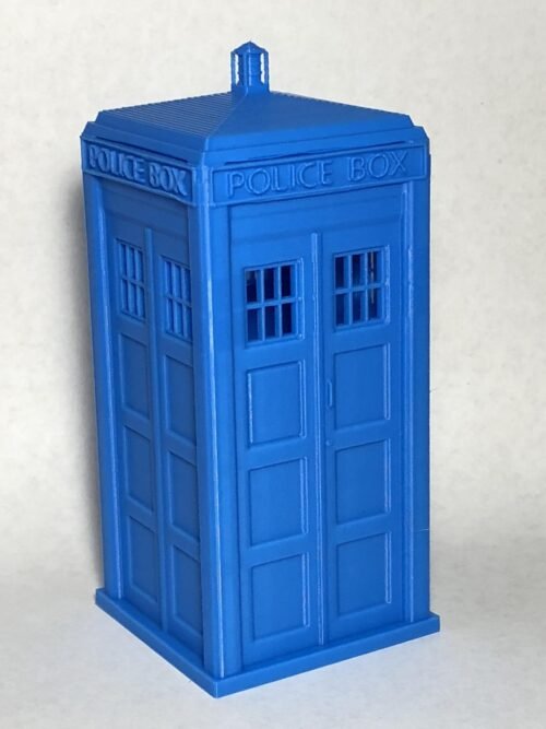 Doctor Who Tardis 3D Printed Hollow