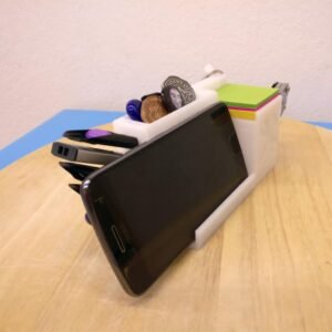 Nifty Battery/Thumb Drive Storage Caddy! Also Slots Memory Card Adapters; Mini SD, A Must for Any Desk/IT Department. Quit Losing Multitools