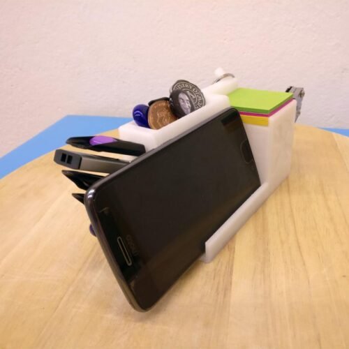 Nifty Battery/Thumb Drive Storage Caddy! Also Slots Memory Card Adapters; Mini SD, A Must for Any Desk/IT Department. Quit Losing Multitools