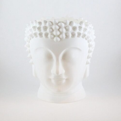 Buddha Head Planter Pot With Drainage