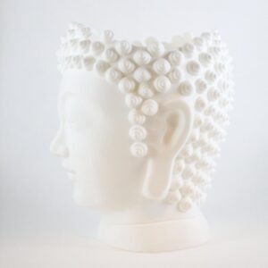 Buddha Head Planter Pot With Drainage