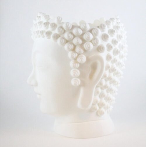 Buddha Head Planter Pot With Drainage