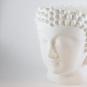 Buddha Head Planter Pot With Drainage