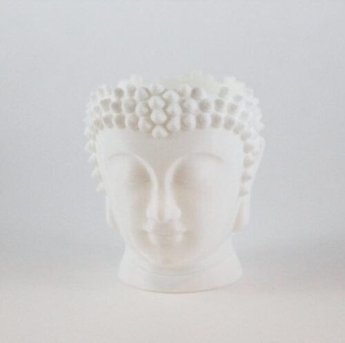 Buddha Head Planter Pot With Drainage