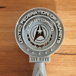 Star Trek 3D Printed Headphones Stand or Trophy Display