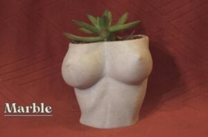 Boob Planter Feminine Torso Planter Pot