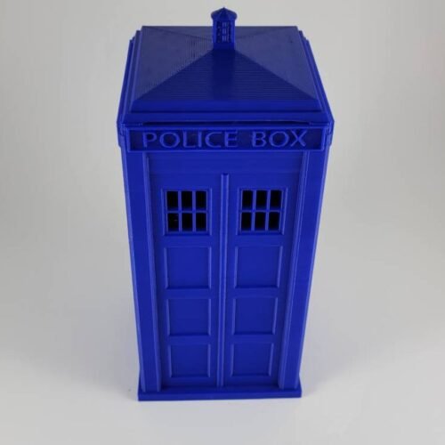Doctor Who Tardis 3D Printed Hollow