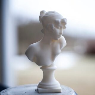 Sappho's Head Bust Sculpture 3D Printed