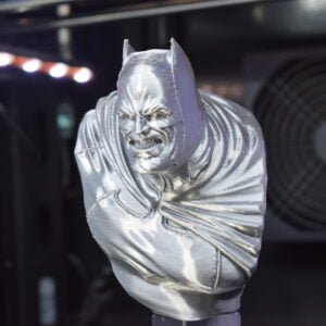 The Dark Knight Batman Angry Bust 3D Printed