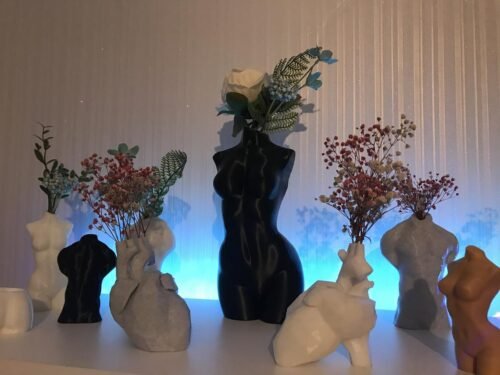 Nude Female Vase Woman Large 3D Print Body