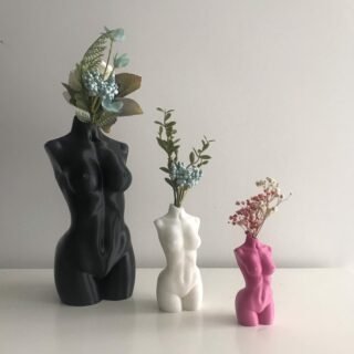Nude Female Vase Woman Large 3D Print Body
