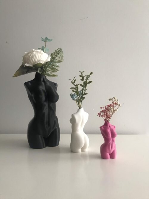 Nude Female Vase Woman Large 3D Print Body