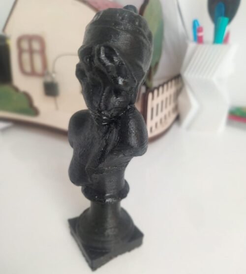 Sappho's Head Bust Sculpture 3D Printed