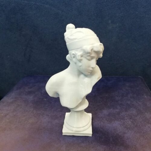 Sappho's Head Bust Sculpture 3D Printed