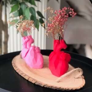 Heart Vase Anatomical Gift for Couple