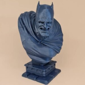 The Dark Knight Batman Angry Bust 3D Printed