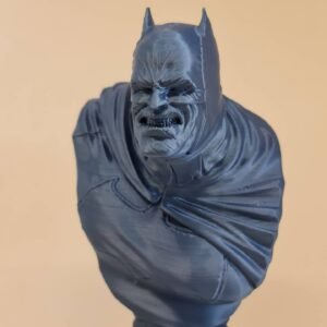 The Dark Knight Batman Angry Bust 3D Printed