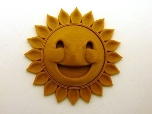 Sunflower Happy Face Wall Hanging Decoration for Home