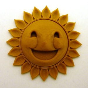 Sunflower Happy Face Wall Hanging Decoration for Home