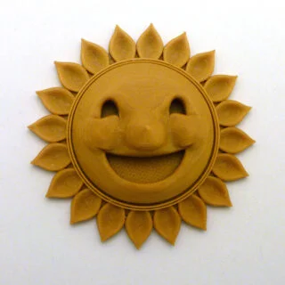 Sunflower Happy Face Wall Hanging Decoration for Home