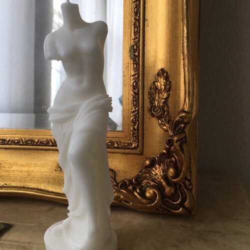 Venus Candle Sculpture | Venus de milo Greek Goddess Statue Candle