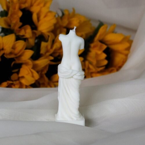 Venus Candle Sculpture | Venus de milo Greek Goddess Statue Candle