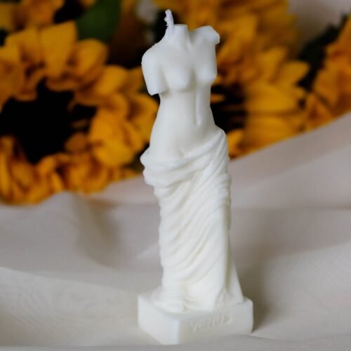 Venus Candle Sculpture | Venus de milo Greek Goddess Statue Candle