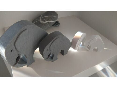 Stylish Elephant Sculpture Decorative Ornament