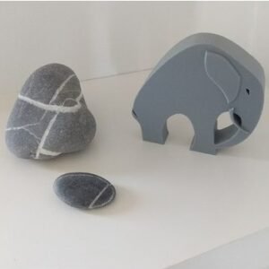 Stylish Elephant Sculpture Decorative Ornament