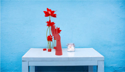 Hand Vase Flower Pot Ring Holder Watch Holder