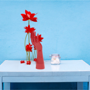 Hand Vase Flower Pot Ring Holder Watch Holder