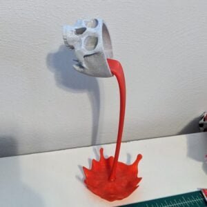 Spilling Skull Coffee Mug Decor