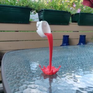 Spilling Skull Coffee Mug Decor